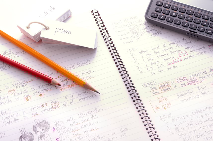 Studying English